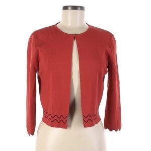 Ted Baker Red Open Front Cardigan